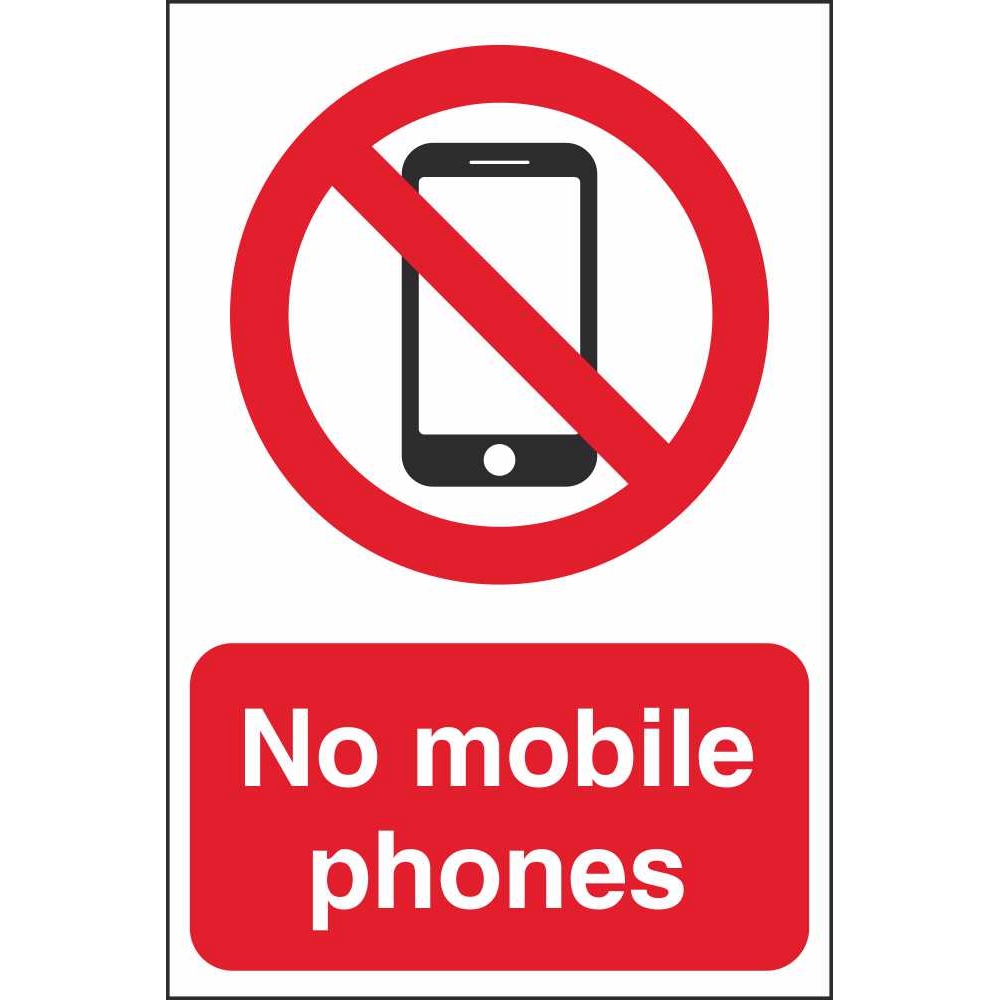 No Mobile Phones Prohibition Signs School Safety Signs Ireland