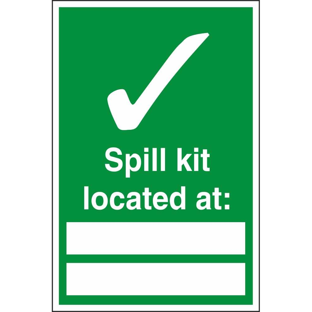 Spill Kit Location Safety Signs Safe Condition Safety Signs Ireland
