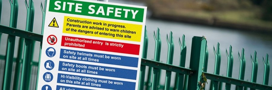 site safety signs