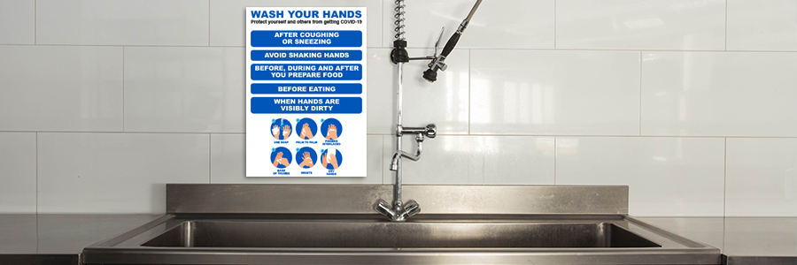 general safety coronavirus covid-19 signage