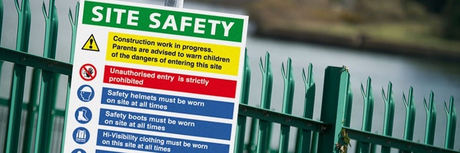 site safety signs