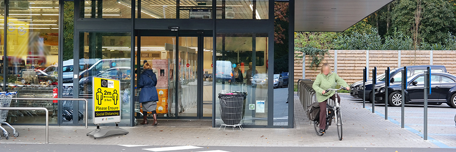 social distancing signs for shop fronts