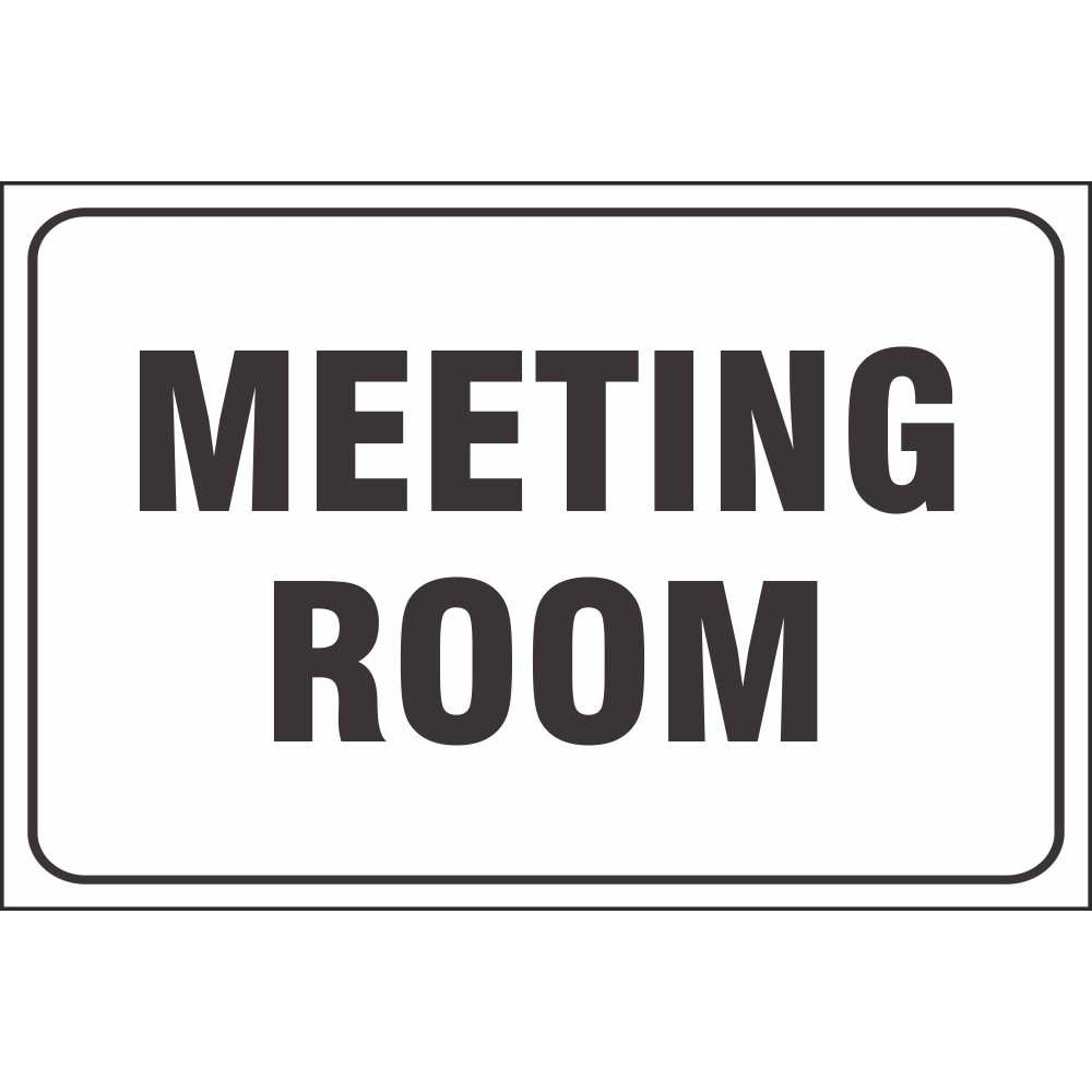 conference room signage