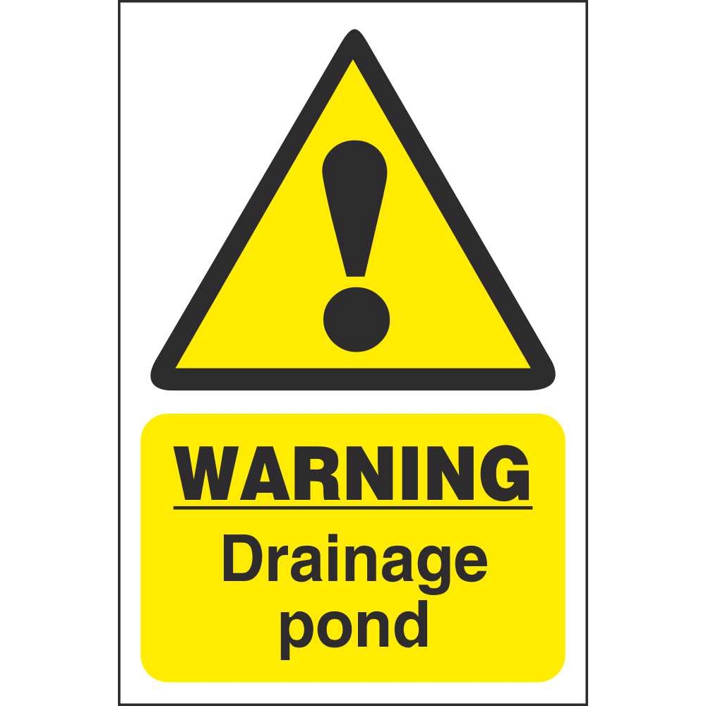 Warning Drainage Pond Farm Signs Hazard Farm Safety Signs Ireland