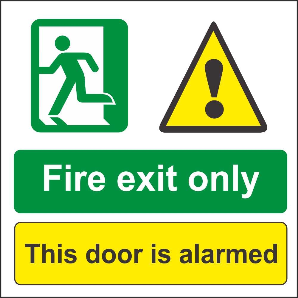 Emergency Exit Door Only Sign At Britt Gilliard Blog