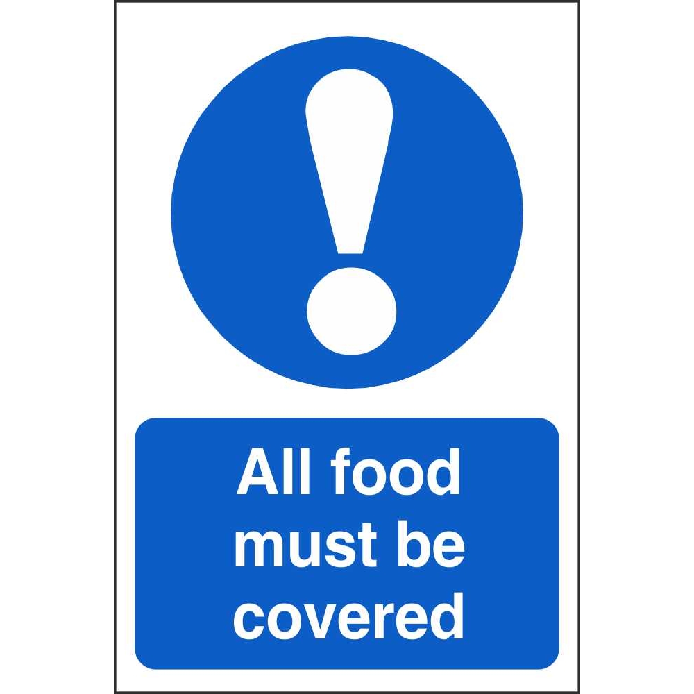 Caution symbol food safety