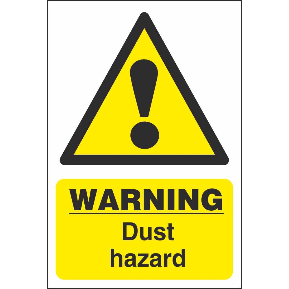 Warning Dust Hazard Signs Chemical Hazards Workplace Safety Signs warning-dust-hazard-signs-chemical-hazards-workplace-safety-signs