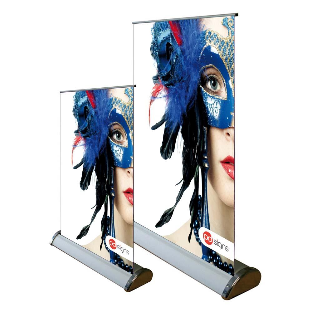 Mini Desktop Roll Up Display Stands Ireland Pat Dennehy Signs Cork