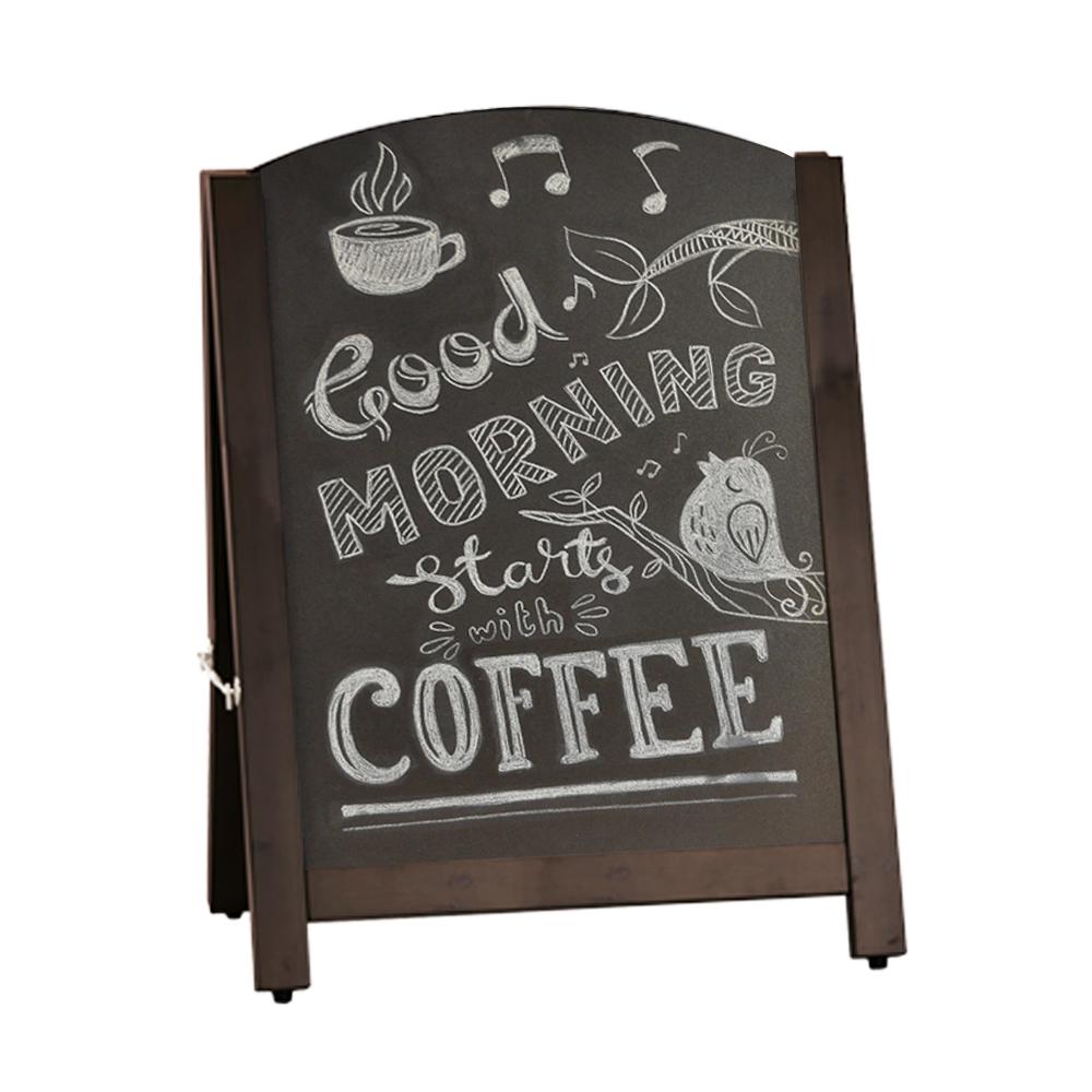 Rounded Chalkboard Pavement Sign Print Signage Company Ireland