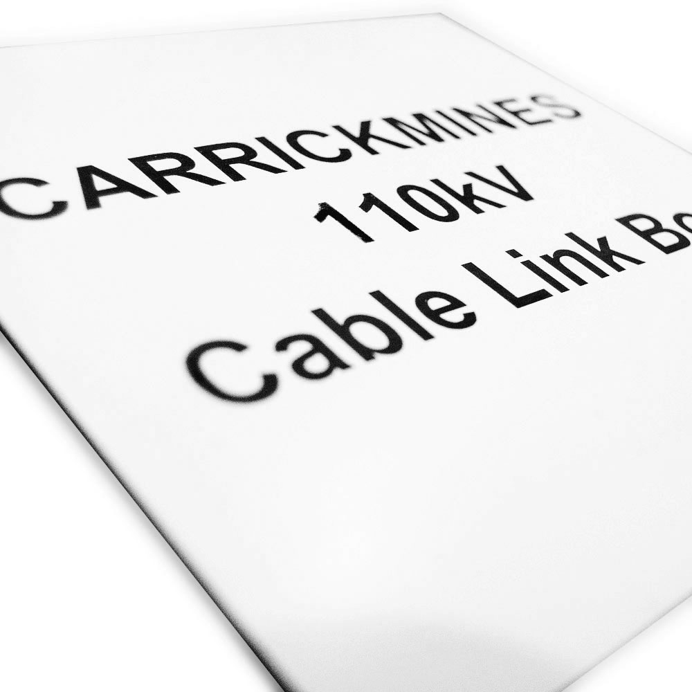 Traffolyte Labels Custom Traffolyte Plastic Tags Electrical ...