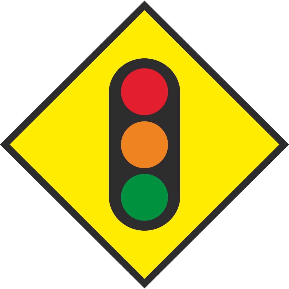 avis Grund Akrobatik W 042 Traffic Signals | Road Warning Signs Ireland | PD Signs