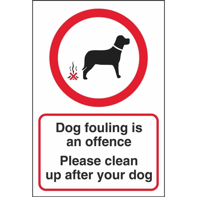 Dog Fouling Is An Offence Notice Signs Community Safety Signs