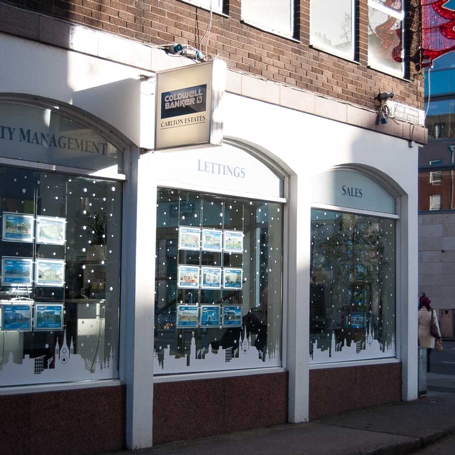 Christmas Window Signage