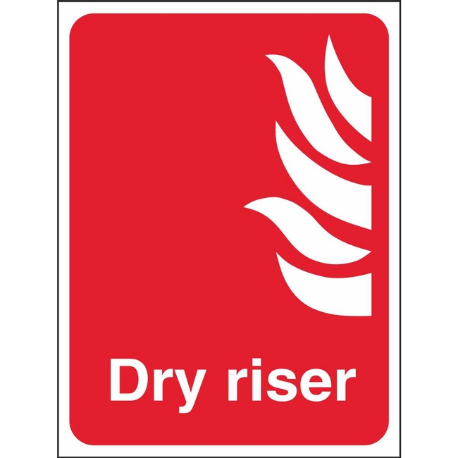 Dry Riser Signs Fire Fighting Equipment Safety Signs Ireland