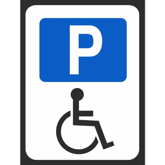 F 204 Disabled Persons Parking Bay Regulatory Traffic Road Signs