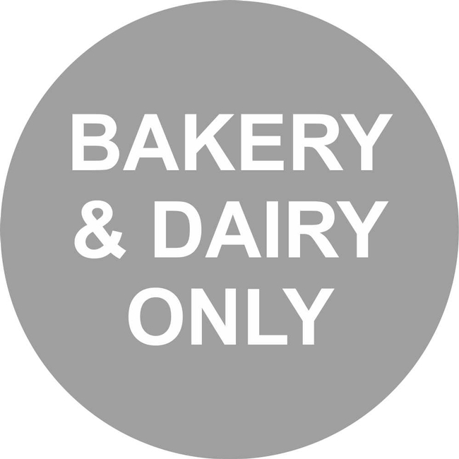Bakery & Dairy Only Colour Coded Adhesives