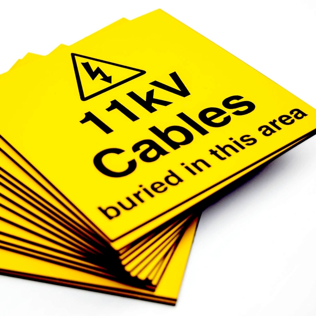 Electrical Safety Tags Laser Engraved Industrial Safety Tags Ireland