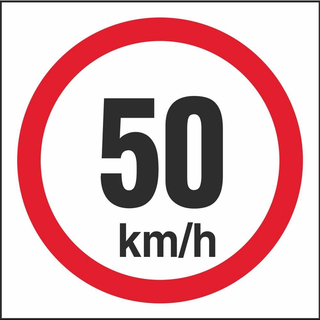 RUS 043 Speed Limit 50km h Regulatory Traffic Road Safety Signs rus-043-speed-limit-50km-h-regulatory-traffic-road-safety-signs