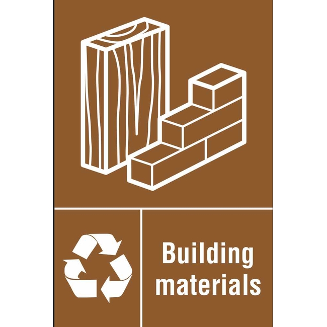 Building Materials Building Waste Recycling Signs Ireland