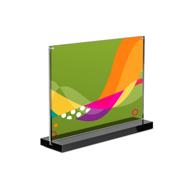 Vista Desktop Acrylic Display Stand