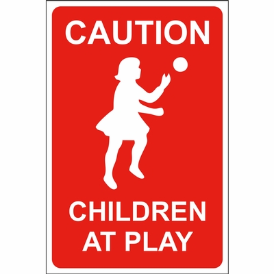Caution Children At Play Sign Caution Children At Play Sign
