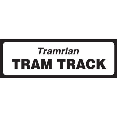 Tram Track Supplementary Sign