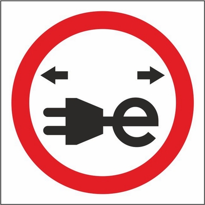 Electric Vehicle Parking Permitted Regulatory Sign