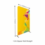 Zipper Wall Straight