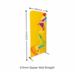 Zipper Wall Straight